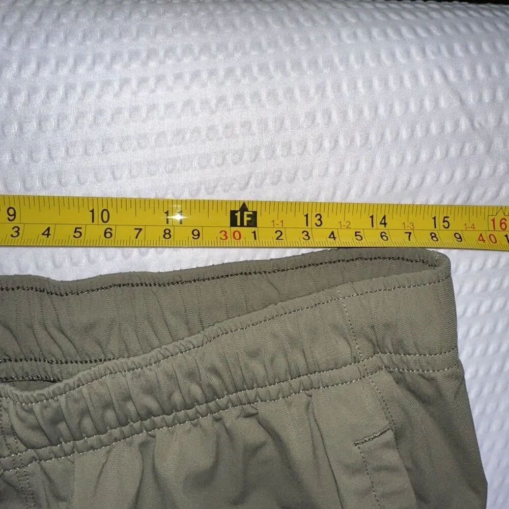 Fourlaps Pants Mens Medium Performance Athletic Jogger Zip Pockets Polyester
